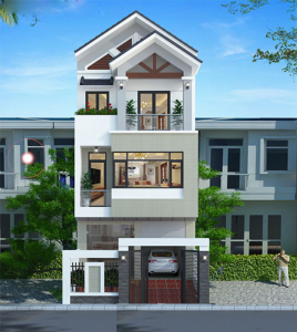 biệt thự mái thái